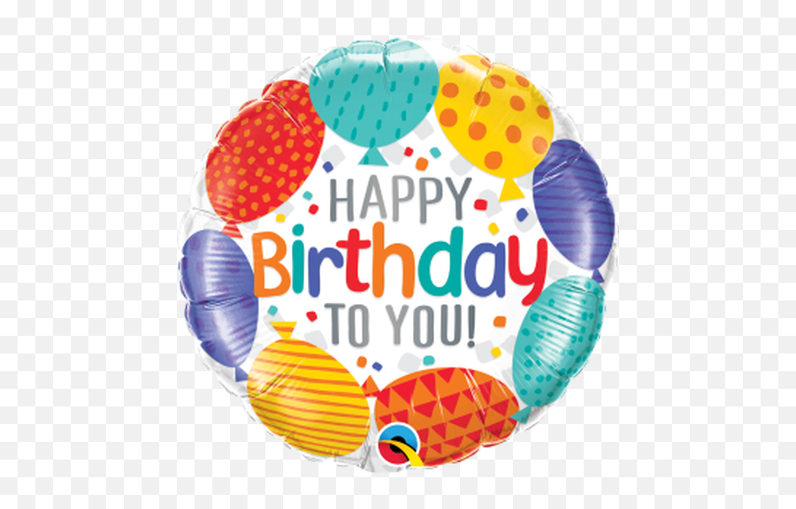 18 Light Up Led Balloon Wand - Happy Birthday Round Png Emoji,Wand Emoji