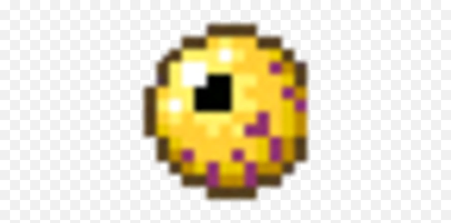 Big Creepy Eye - Pixel Art Smiley Emoji,Creepy Emoticon