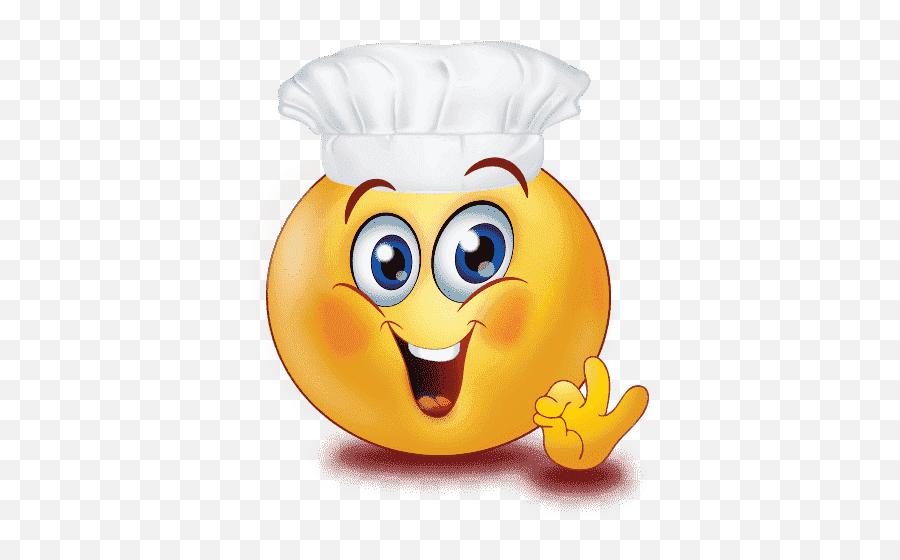 Great Job Emoji Transparent Background - Cooking Smiley,Sailor Emoji