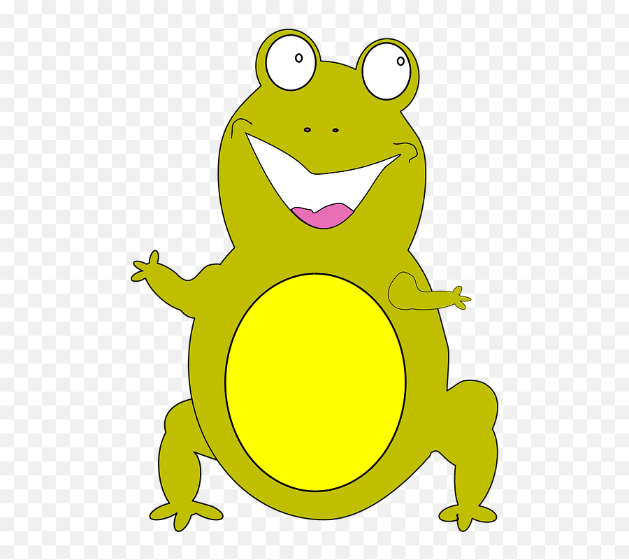 Free Crazy Funny Vectors - Clipart Red Frog Emoji,Scream Emoji