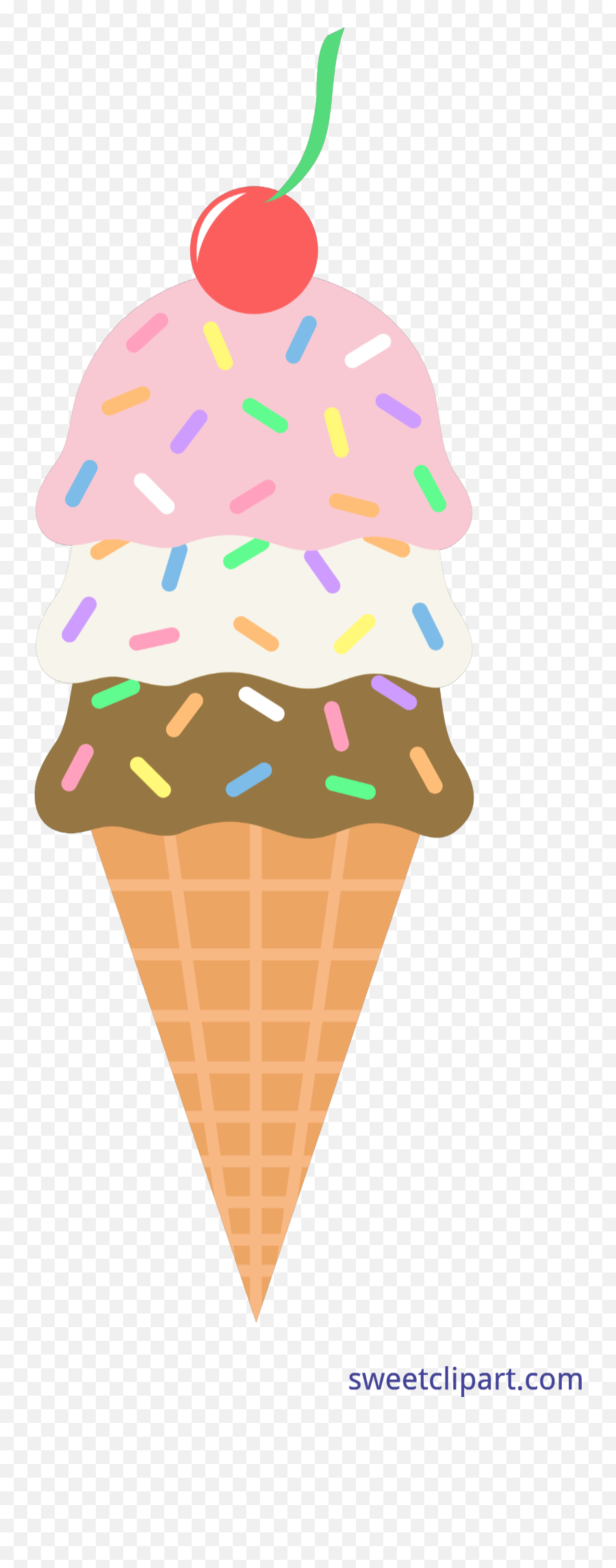 Foods Clipart Ice Cream Foods Ice Cream Transparent Free - Ice Cream With Sprinkles Clipart Emoji,Emoji Chocolate Ice Cream