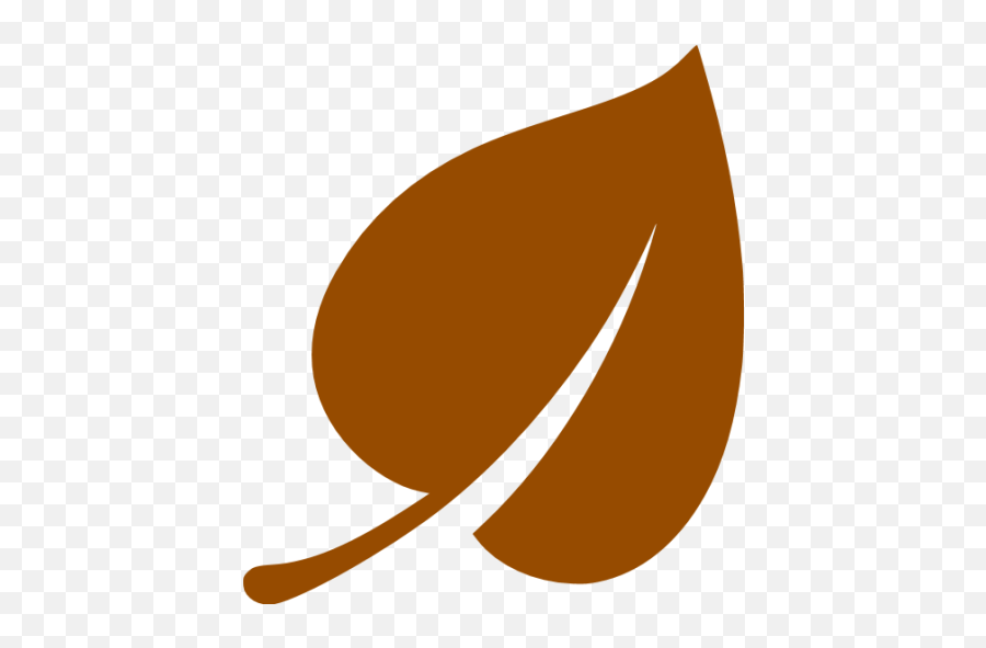 Brown Leaf Icon - Free Brown Leaf Icons Leaf Icon Grey Png Emoji,Leaves Emoticon