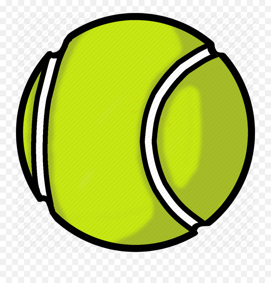 Tennis Ball Png - Cartoon Tennis Ball Clipart Emoji,Tennis Ball Emoji