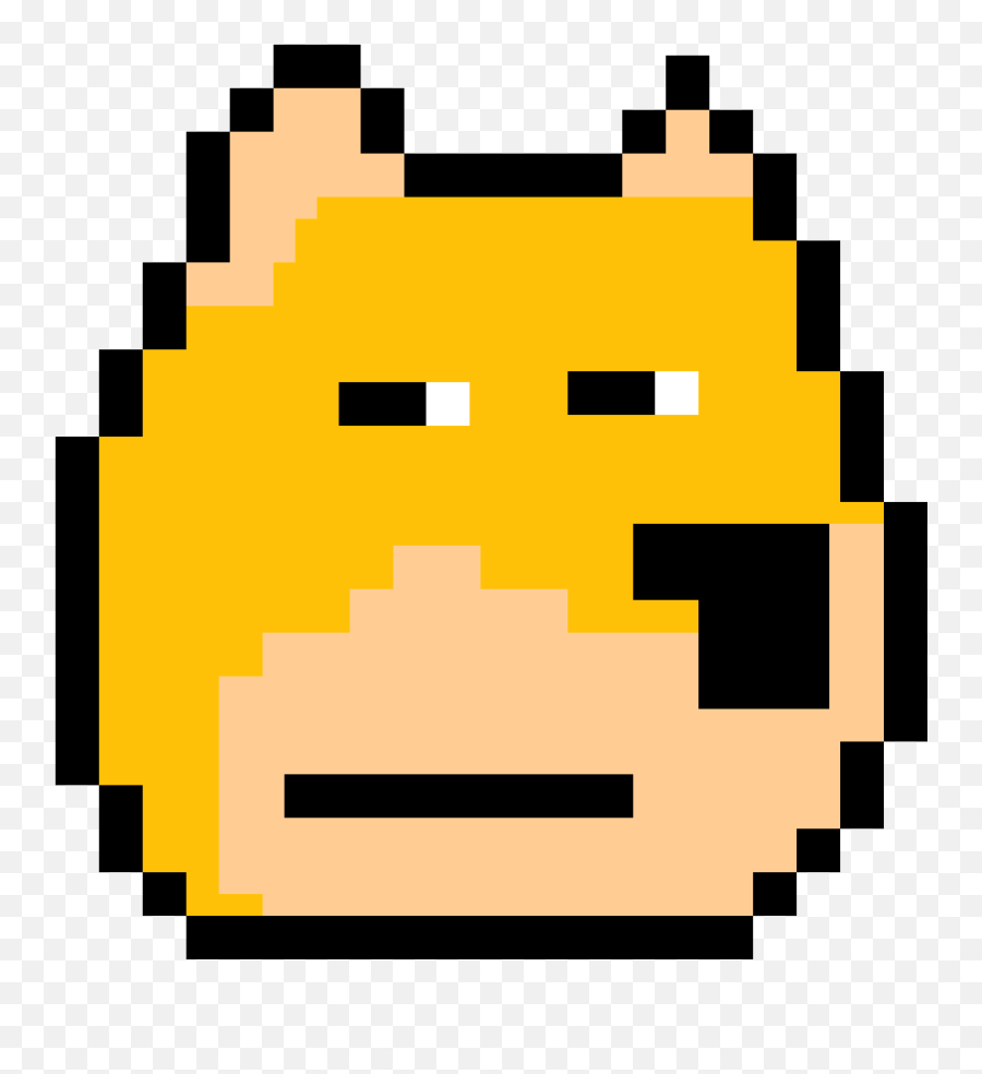 Pixilart - Pixel Art Jason Mask Emoji,Doge Emoticon