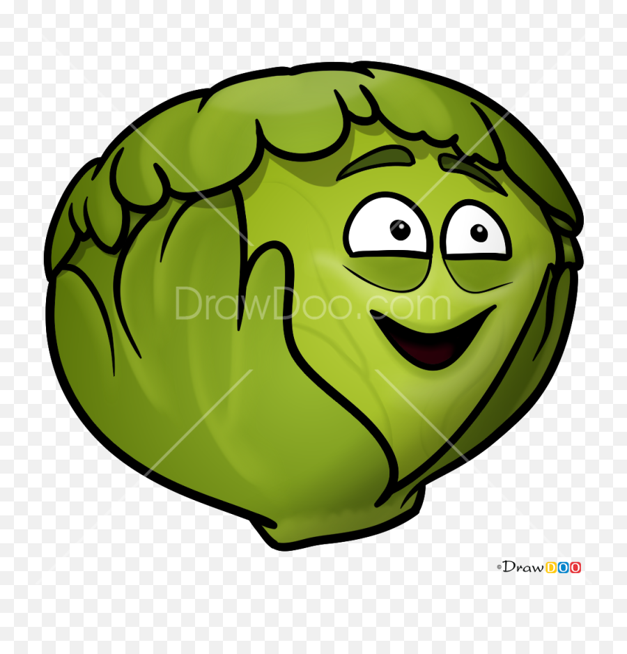 How To Draw Cabbage Sausage Party - Sausage Party Cabbage Emoji,Moana Emojis
