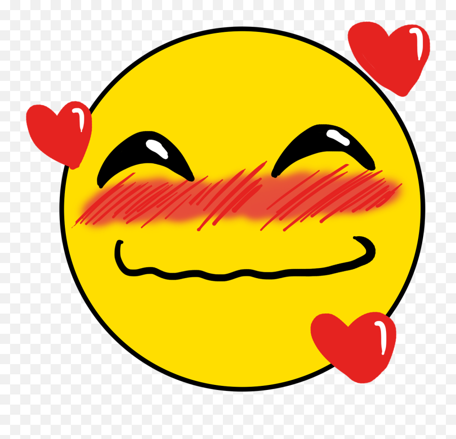 Emoji Love Smiley - Emoji In Love,Yellow Heart Emoji