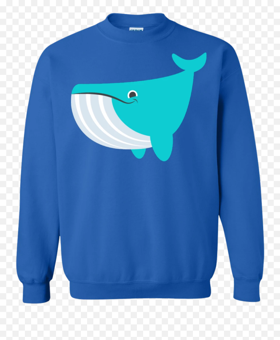 Whale Emoji Sweatshirt - Sweater,Whale Emoji