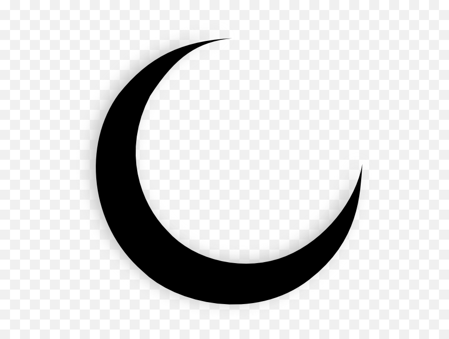 Free Crescent Moon And Star Pictures - Half Moon Black Emoji,Black Moon Emoji