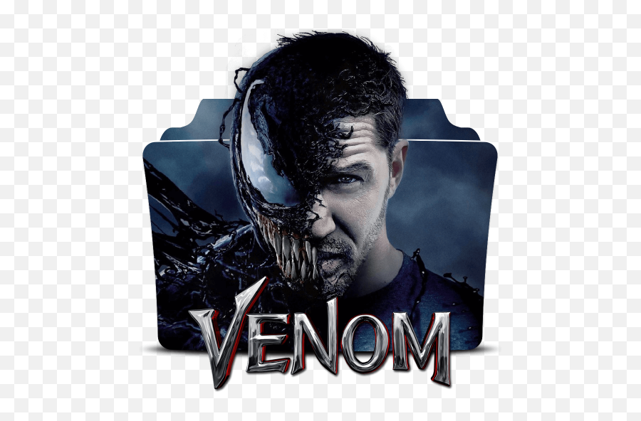 Venom 2018 Folder Icon - 4k Wallpaper Venom 4k Emoji,Venom Emoji