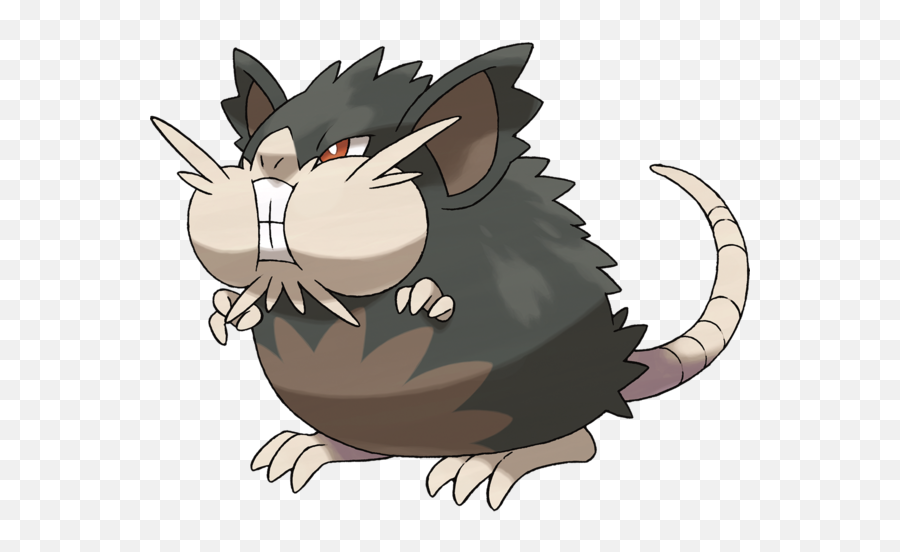 802 Pokemon Retrospective - Gen 1 Part 1 The Pokemon Alolan Raticate Emoji,Porcupine Emoji