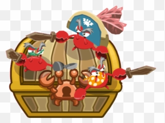 Top Cannibal Crab Stickers For Android - Animated Transparent Pirate Gif Emoji