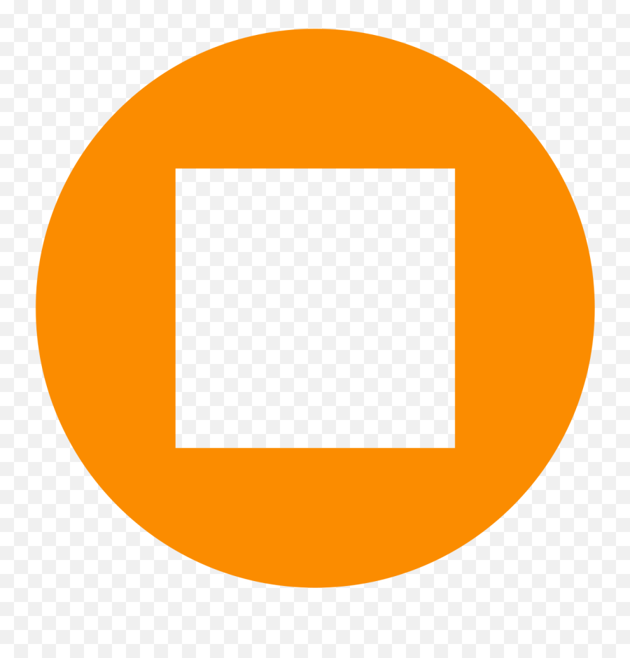 Eo Circle Orange Square - Icon Red Stop Button Emoji,Brown Square Emoji