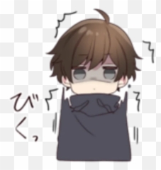 Telegram Sticker 6 From Collection Menhera Kun - Fiction Emoji,Headpat Emoji