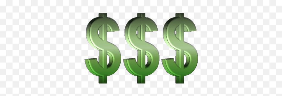 Top One Billion Dollars Stickers For Android U0026 Ios Gfycat - Money Signs Transparent Gif Emoji,Dollar Sign Emoticon