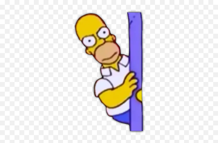 Stickers For Whatsapp - Homero Ofendido Stickers Emoji,Lie Down Emoji