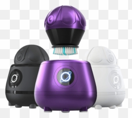 Facial Brush System With Uv Sanitizer - Tao Clean Aura Orbital Cleaning Emoji