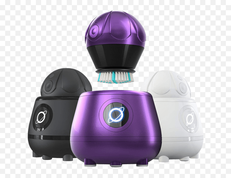 Facial Brush System With Uv Sanitizer - Tao Clean Aura Clean System Orbital Facial Brush Cleaning System Emoji,Emoji Level 62