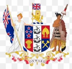Coat Of Arms Of New Zealand - New Zealand National Emblem Emoji,Ban Hammer Emoji