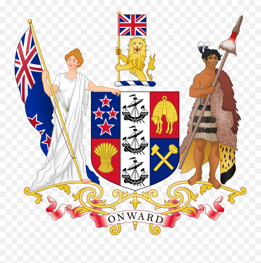Coat Of Arms Of New Zealand - New Zealand National Emblem Emoji,Ban Hammer Emoji