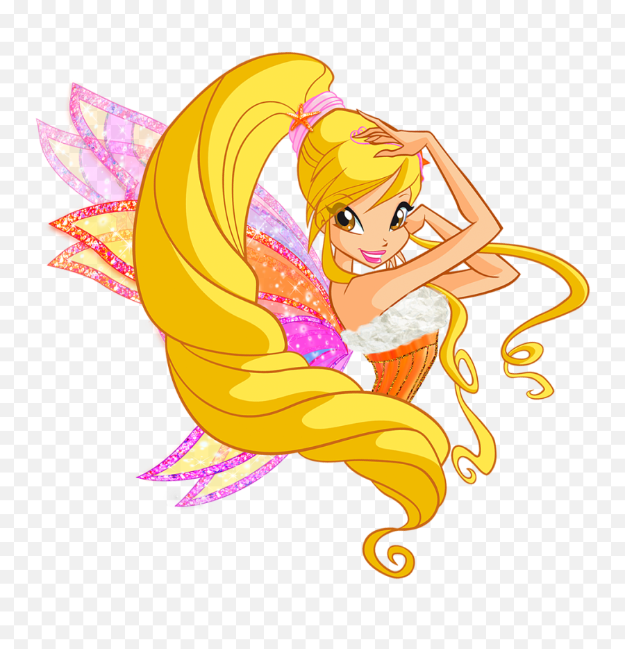 Princess Stella Is - Winx Club Stella Harmonix Emoji,Emoji Heart Club Beer Night