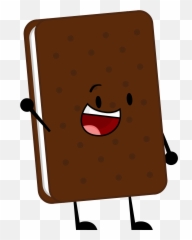 Ice Cream Sandwich Clipart - Cartoon Emoji