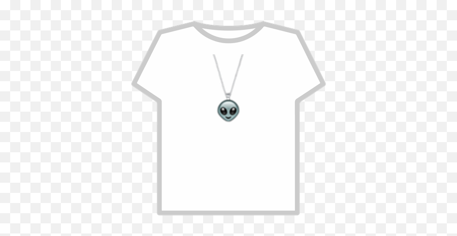 Emoji Necklace Alien - Roblox Roblox Best T Shirts,Emoji Alien