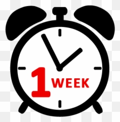 Week 1 Clipart - 1 Week Png Emoji,Rolf Emoji