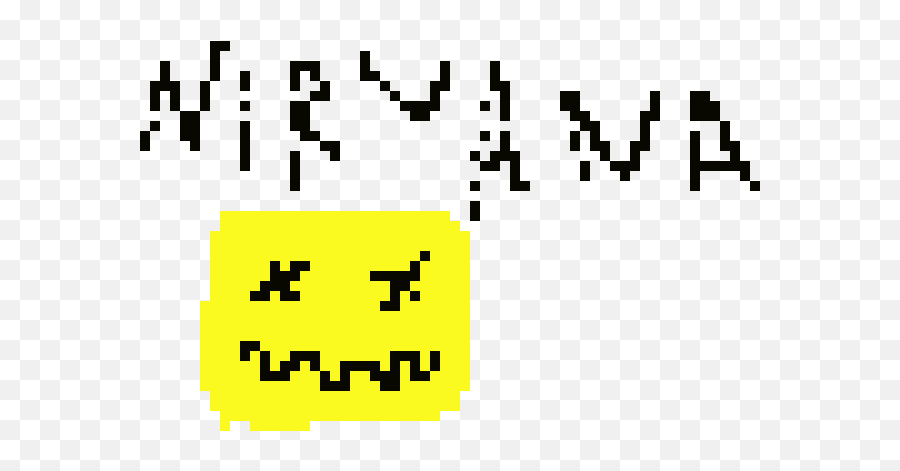 Pixel Art Gallery - Smile Emoji,Nirvana Emoji