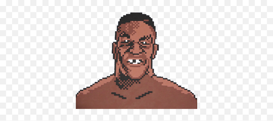 Mike Tyson Punch Out Psd Official Psds - 8 Bit Mike Tyson Punch Out Emoji,Throat Punch Emoji