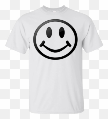 HAPPY AND SAD T - SHIRT Transparent Background Smiley Face Emoji