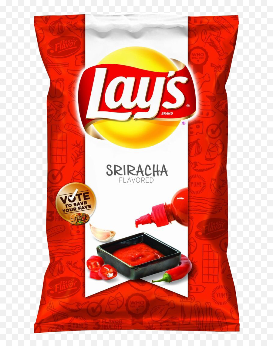 Siracha Spicy Sauce Potatochip Lays - Lays Chicken And Waffles Chips Emoji,Sriracha Emoji