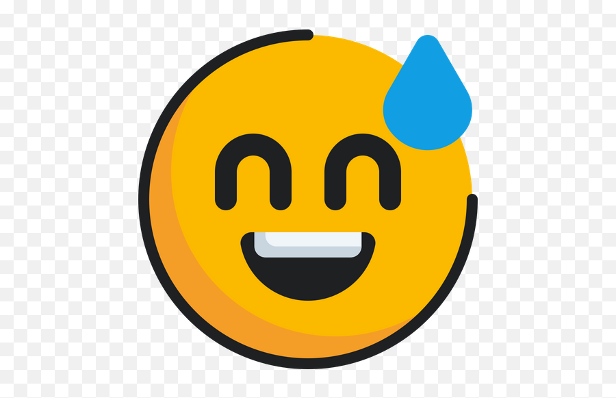 Grinning Emoji Icon Of Colored Outline Style - Available In Happy,Grinning Emoji