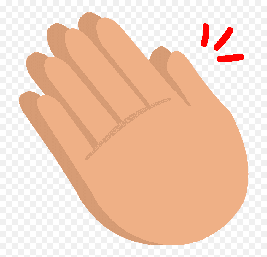 Clapping Hands Emoji Clipart,Clap Hand Emoji