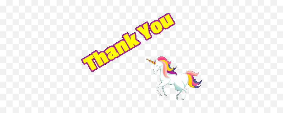 Thank You Gif Thank - Unicorn Emoji,Thank You Emojis
