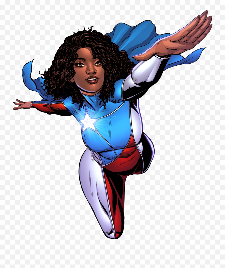 Edgardo Miranda Rodriguez S Superhero La Borinque Clipart - African American Woman Superhero Emoji,Super Hero Emoji