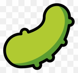 Cucumber emoji clipart Free download transparent PNG