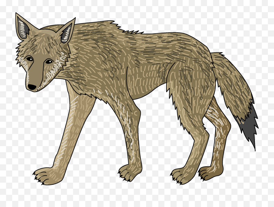 Wolf Clipart - Coyote Emoji,Wolf Face Emoji