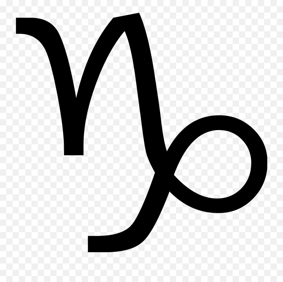 Capricorn - Capricorn Zodiac Sign Png Emoji,Capricorn Symbol Emoji