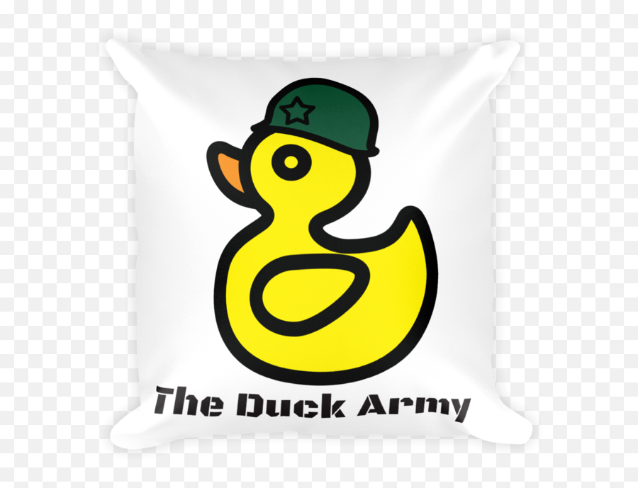 Duck Army Pillow - Throw Pillow Emoji,Army Tank Emoji