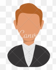 Faceless Man In Tuxedo Upper Body - Man Silhouette Upper Body Cartoon Emoji,Tuxedo Emoji