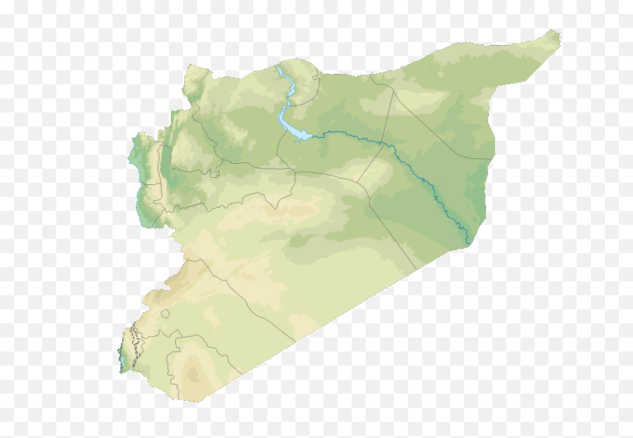Syria Physical Location Map - Syrian Democratic Forces Structure Emoji,Clapping Emoji Gif