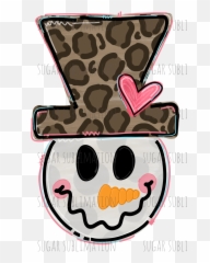 Snowman - Clip Art Emoji,Snowman Emoticon