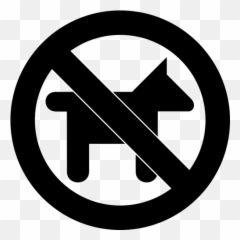 No Dogs Round Black Sign Vector Drawing - Service Dogs Infographics Emoji,Ban Hammer Emoji