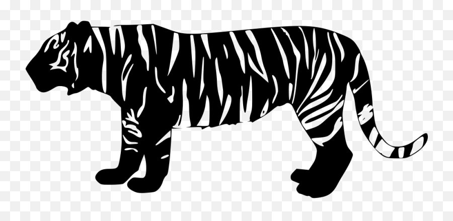 157 Tiger Icon Images At Vectorified - Black Tiger Icon Png Emoji,White Tiger Emoji