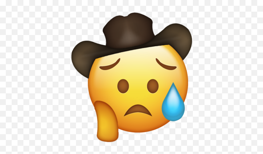 Sad Cowboys - You Ve Yeed Your Last Haw Emoji,Sad Cowboy Emoji