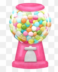 Gum Clipart Candy Shoppe Gum Candy - Clipart Gumball Machine Png Emoji,Gumball Machine Emoji