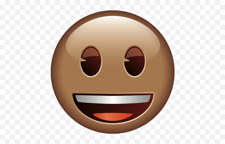 Grinning Face With Big Eyes - Smiley Emoji,What Is The Brown Emoji With Eyes