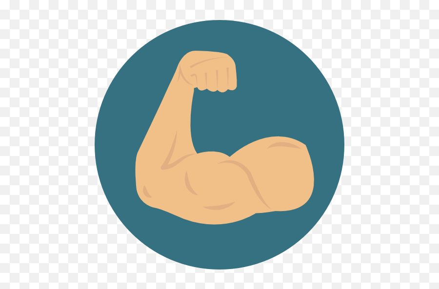 Pin - Making Arm Muscle Cartoon Emoji,Muscle Emoji Hat