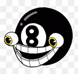 Mangosteen Stimboard - Cuphead 8 Ball Boss Emoji