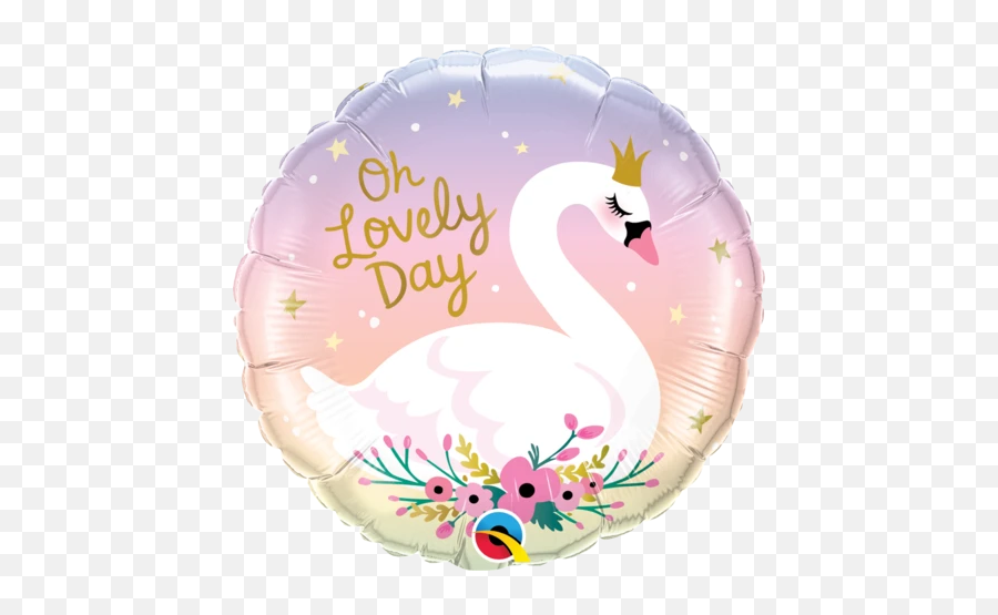 Products - Oh Lovely Day Swan Balloon Emoji,Swan Emoji